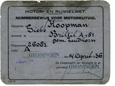 Siebe koopt een vrachtauto